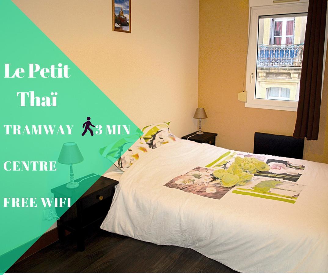 Au Petit Thai - T2 Avec Balcon - Montpellier Centre Daire Dış mekan fotoğraf